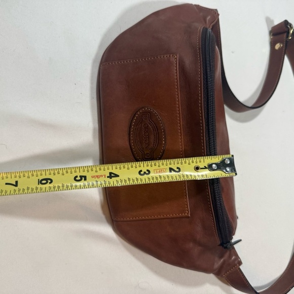 Oroton Brown Leather Men's Bag VTG - Picture 8 of 11